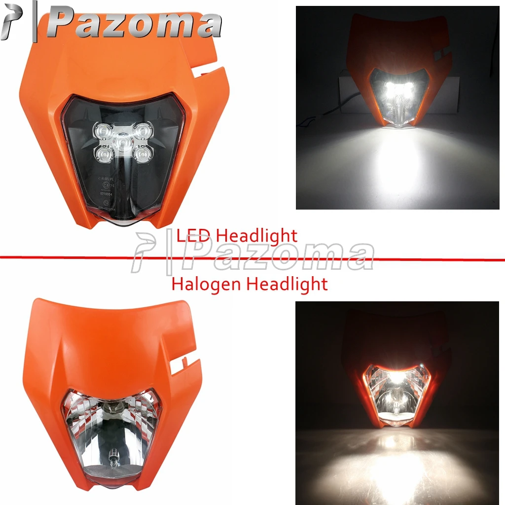 Мотоциклетная светодиодная фара EXC светодиодный головная лампа для SX SX-F XC XC-W FC FE FX