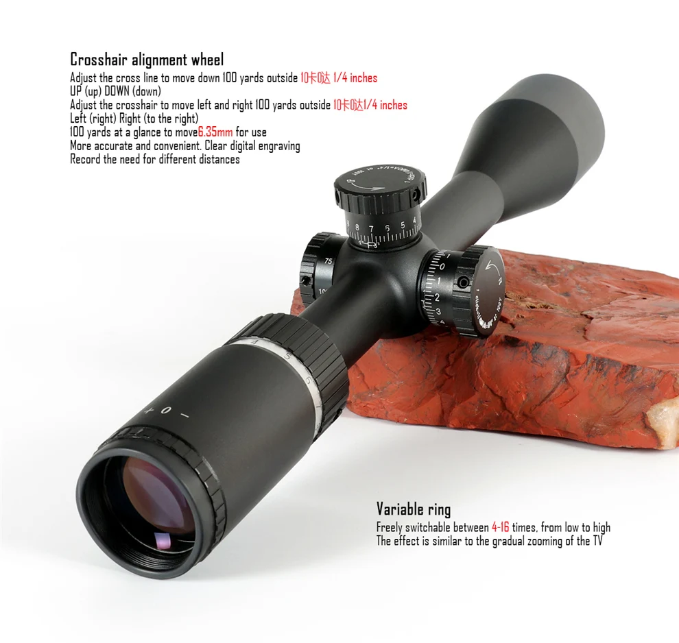 MARCOOL Riflescope LEUPOLD scope 4-16x44 SULIKO Hungting для PCP для airgun airsoft с креплениями 11 мм/20 мм для снайпера