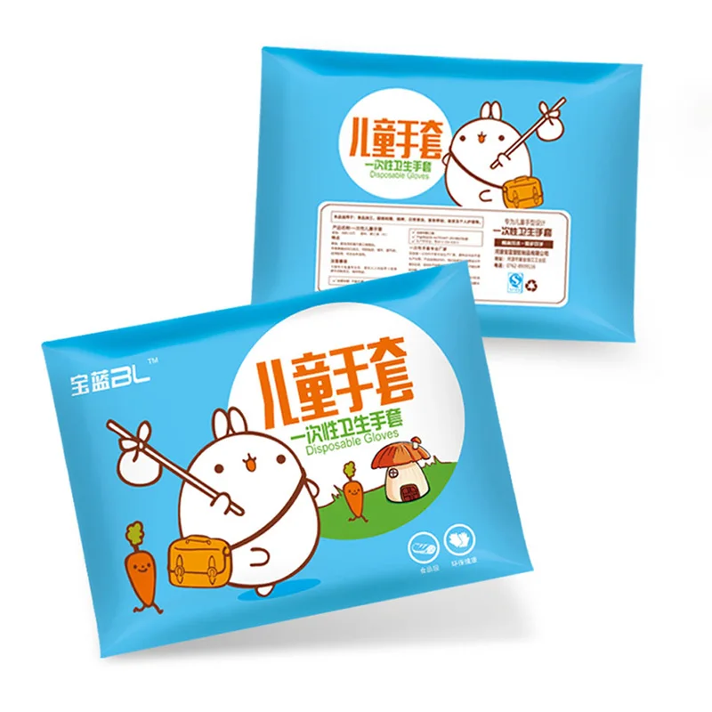 

100Pcs/500Pcs Disposable Gloves Thicken Gloves Eco-friendly Food Gloves for Restaurant Kitchen BBQ SCVD889