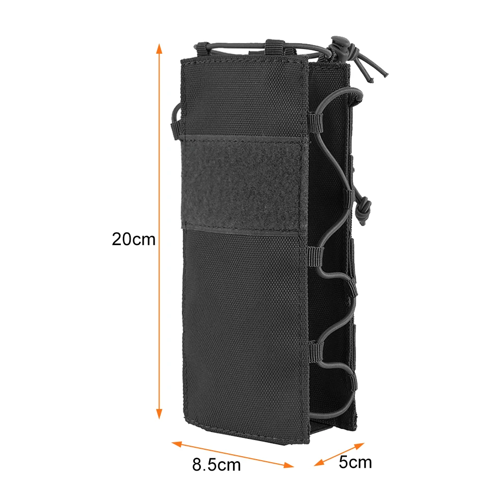 2L Тактический Molle Чехол для бутылки воды Анти-потеря регулируемый ремень кобура для велоспорта Пешие Прогулки Рюкзак жилет сумка