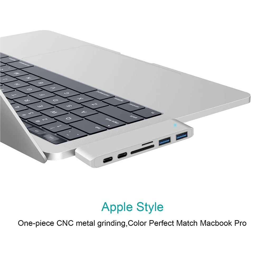 Двойной Концентратор Type-C 2 порта USB 3 0 кардридер для TF-карт адаптер MacBook Pro Air