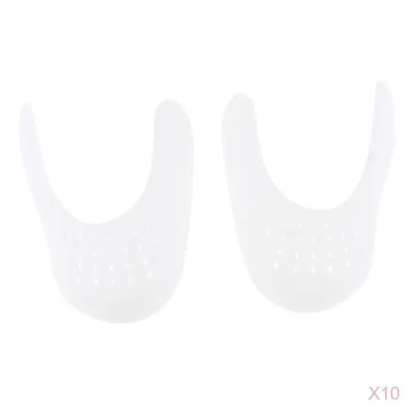 

10 pairs Shoes Shield Head Protection Wearable Sport Shoe Toe Box Cover