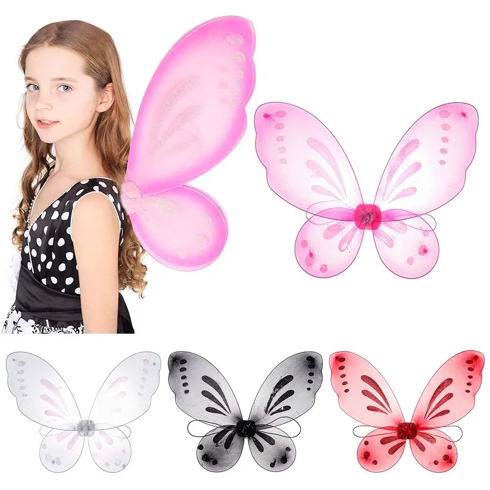 

Party Favor for Kids Toddler Dress Up Angel Wings Fairy Wings Butterfly Fairy Dress-Up Wings Costume Accessories