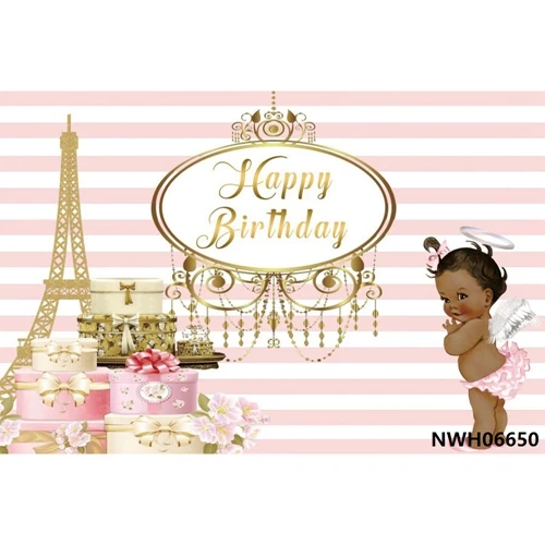 Yeele Baby 1st Birthday Backdrop Girl Princess Baby Shower Золотая Корона розовая пользовательская фотография Виниловый фон для фотостудии - Цвет: NWH06650
