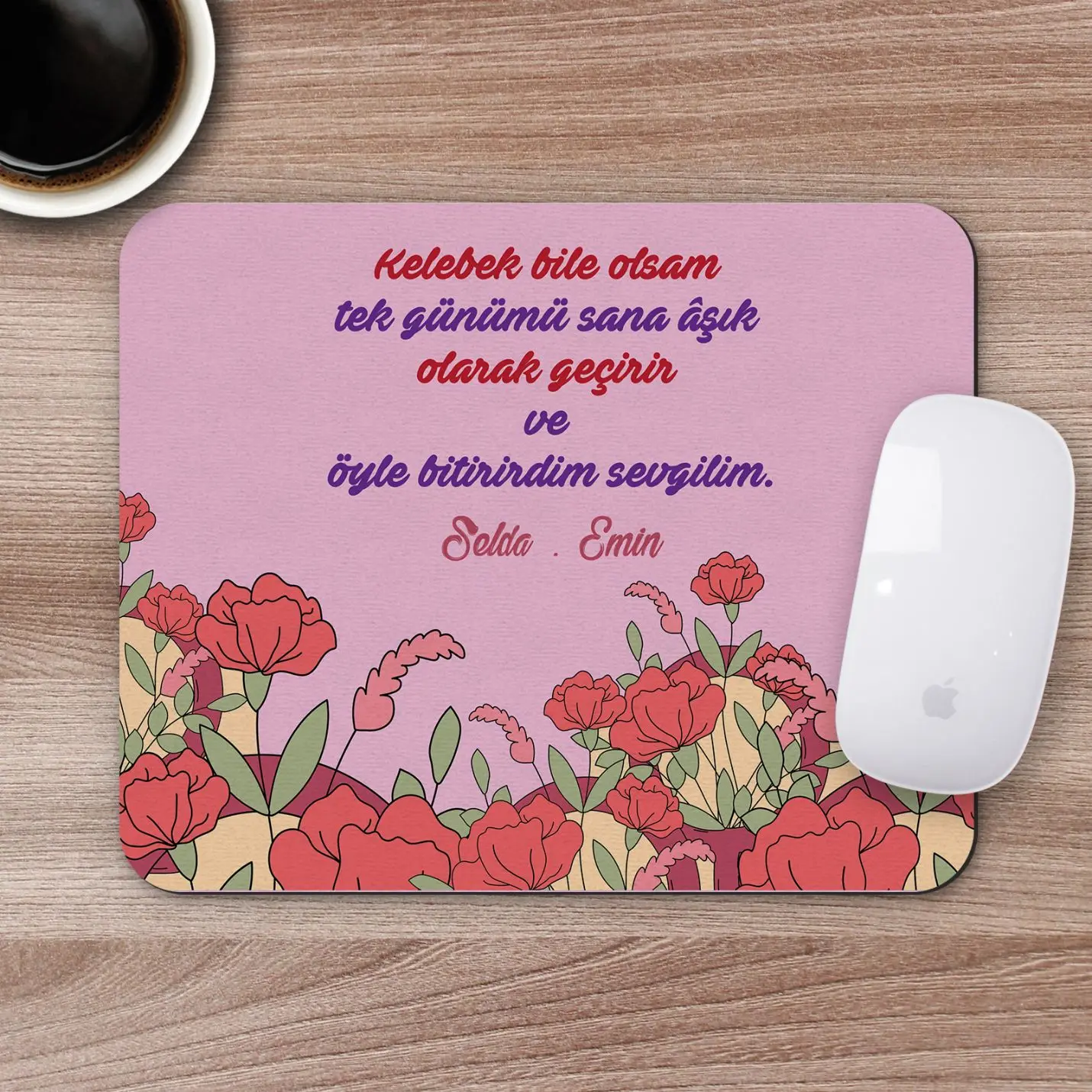 

Personalized Romantic Design Mousepad - R1