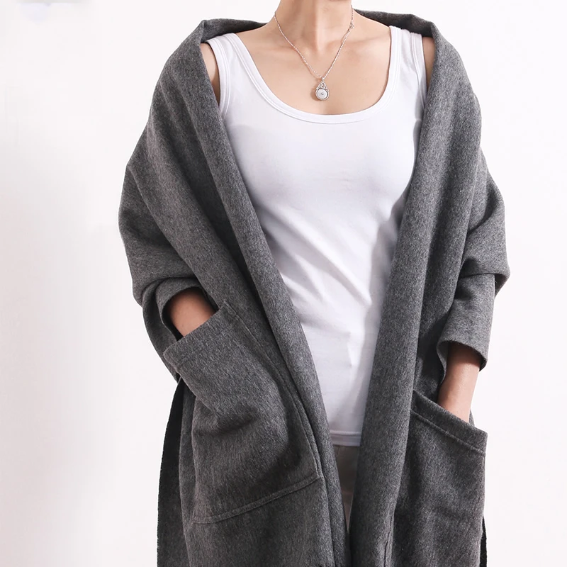Wool Shawl Women Cloak Female Warm Thick Long Scarf Multifunction Pashmina Winter Warp Outdoor Adult Fashion Solid Poncho |