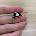 Значок звёздный адмирал JL Пикард трек один звёздный ранг значок брошь на булавке следующее поколение значки металлический реквизит