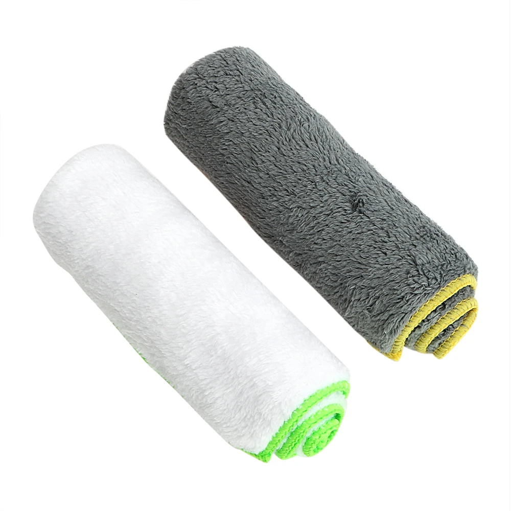 

37*37cm Car Wash Towel Ultra Soft Microfiber Cloth Water Absorption Auto Care Detailing Cleaning Tool for Car Wax Polish