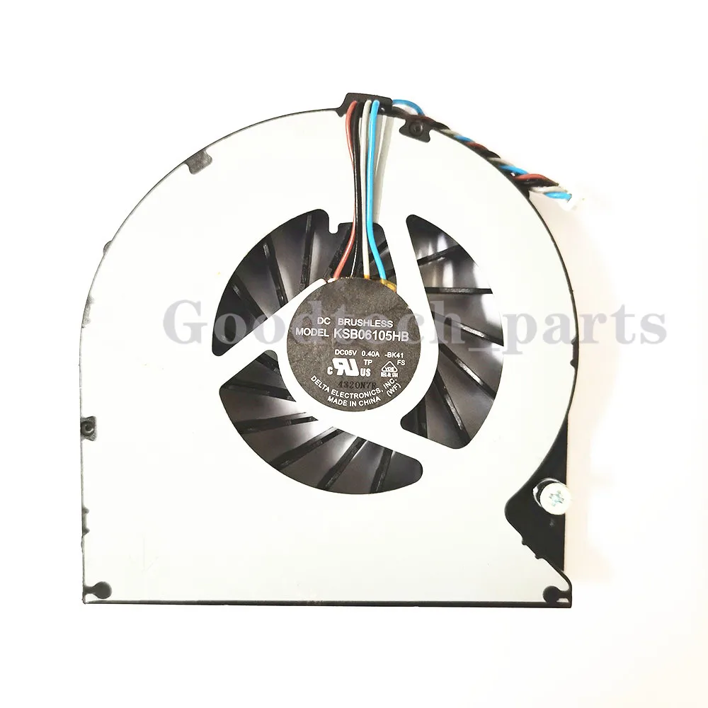 

New CPU cooling Fan For HP Probook 4530S 4535S 4730S 6460B 8470P 8460W DC5V KSB06105HB-BK41 4 WIRE