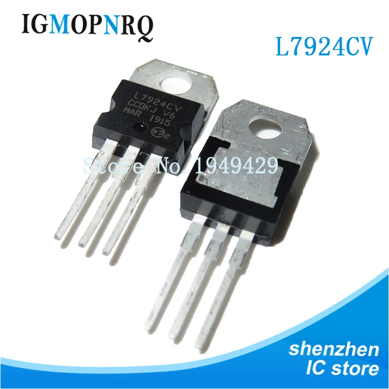 10 шт. L7924CV TO 200 L7924 1.5A 24V TO220 новый оригинал|Интегральные схемы| |
