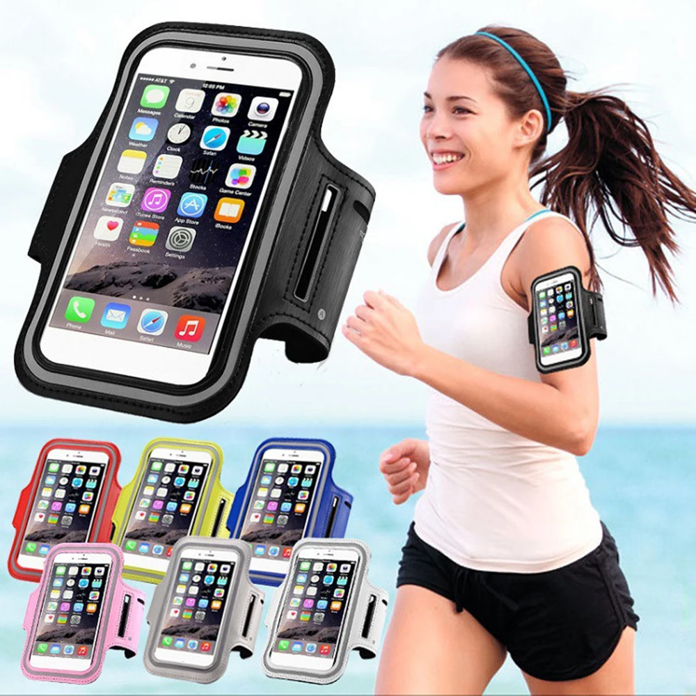 Running Phone Bags for Men Women Waterproof Touch Screen Armbands Phone Case Outdoor Sport Accessories for 4-6.3 inch Smartphone