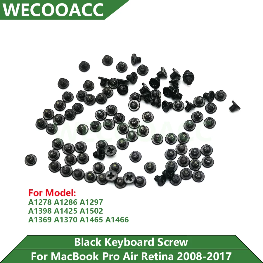 Набор винтов для клавиатуры комплект из 5 Macbook Pro Air A1278 A1286 A1297 A1369 A1370 A1465 A1466 A1398 A1425