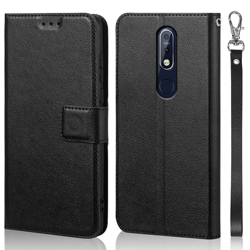 

Роскошный кожаный чехол-книжка для Nokia X7/7,1 Plus/8,1