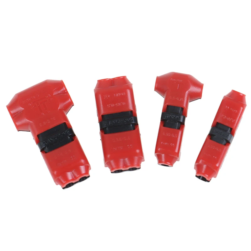 

T/I Type 1pin/2pin Cable Connectors Terminals Crimp Scotch Lock Quick Splice Electrical Car Audio 18-24AWG Wire Kit Tool HOT New