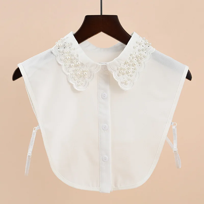 

Women Lapel Fake Collar Blouse Detachable Shirt Collar False Collar Removable Lapel Blouse Top Women Clothes Nep Kraagie