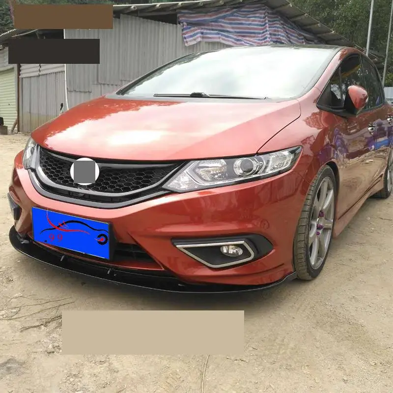 

Tuning Splitter Aleron Styling Delantero Front Coche Car Lip Protector Spoiler Auto Bumper 2013 2014 2015 2016 FOR Honda Jade
