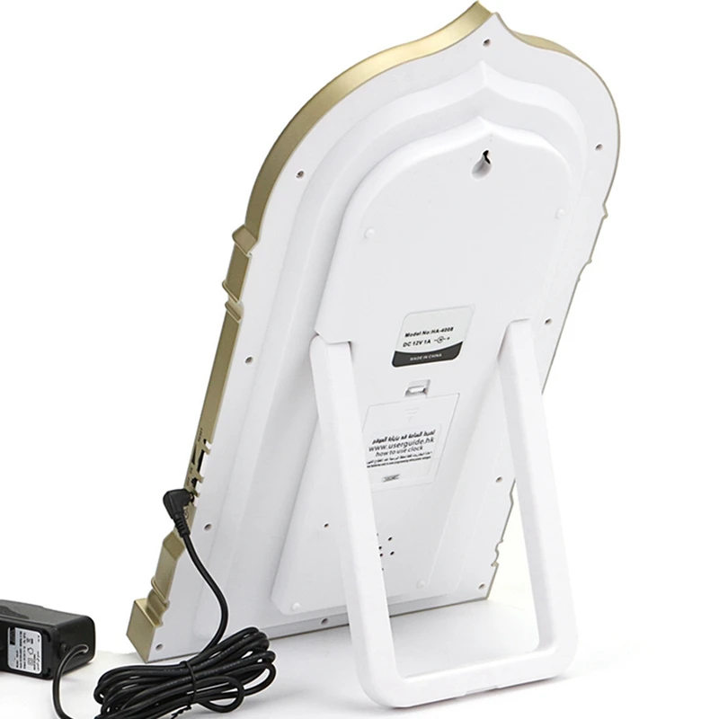 12V мечеть азан календарь мусульманская молитва настенные часы Будильник Рамадан