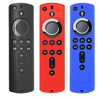 hot silicone soft shockproof case for fire tv stick voice remote controller shockproof case cover