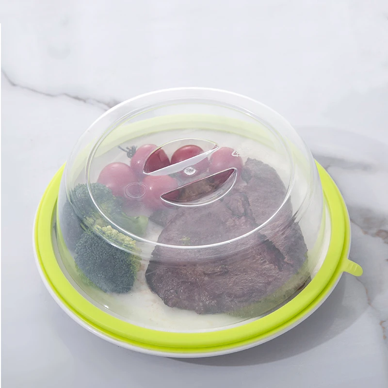 Силиконовые крышки 2шт круглые многоразовые еды для чаши чашки микроволновой печи безопасные в