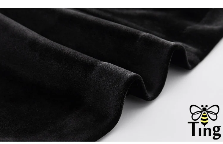 Tingfly 90S винтажное элегантное вельветовое вечернее длинное средней длины с