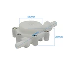 Турбинный Расходомер XH2.54, 6 мм, датчик расхода воды в холле, 0,15-1,5 лмин, для питьевой машины