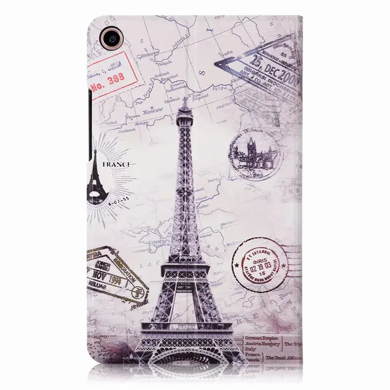 Slim Magnet Flip Painted For Xiaomi MiPad 4 mi pad 8 inch Case Capa de Couro PU + PC Smart flip Auto Wake-Sleep Stand Cover | Компьютеры и