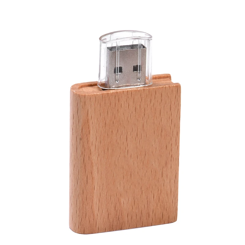 POWERONE деревянная книга USB флеш-накопитель Флешка 4 ГБ 8 ГБ 16 ГБ 32 ГБ 64 ГБ посуда карта памяти логотип клиента для выпускника - Цвет: White