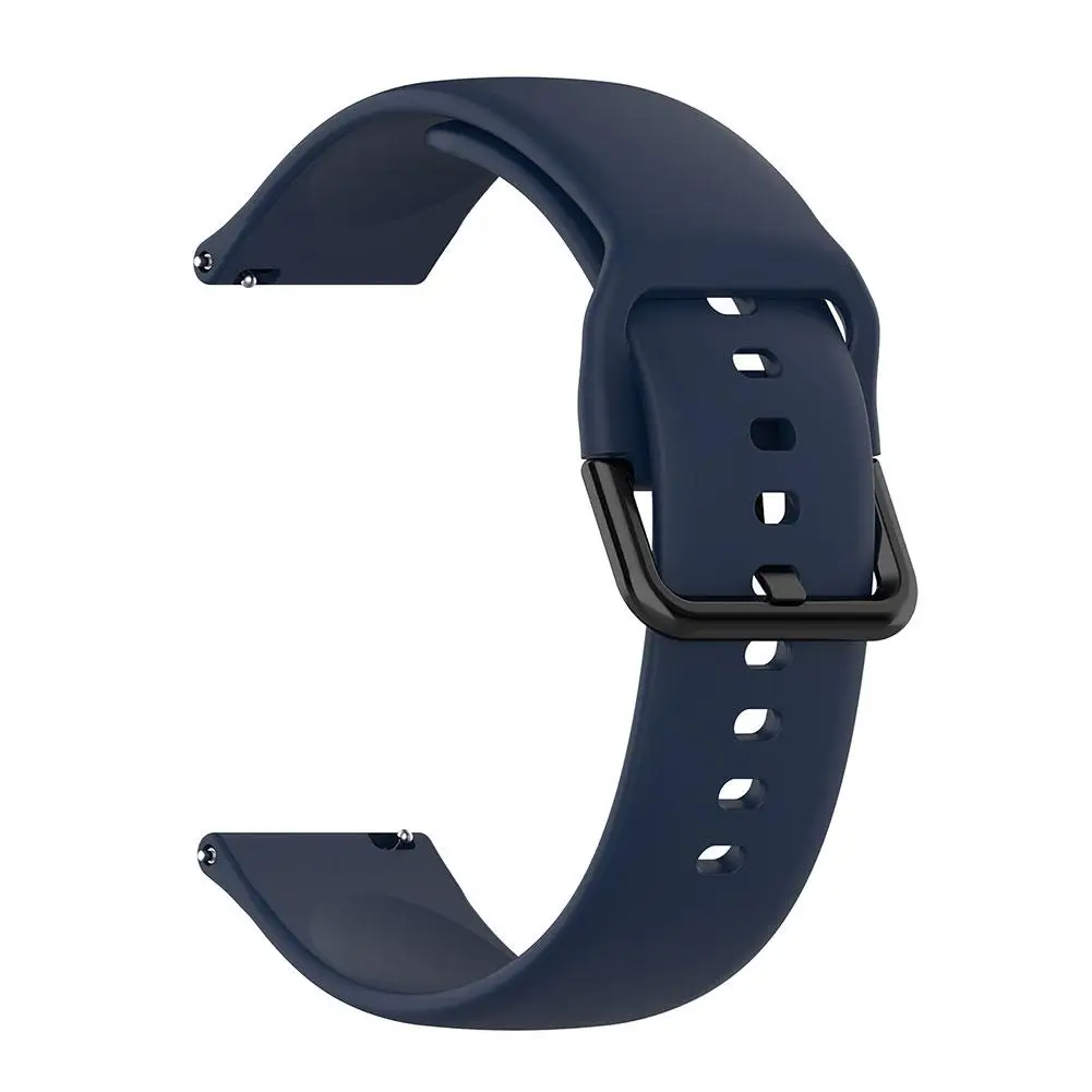 Ремешок силиконовый спортивный для смарт часов дышащий универсальный браслет