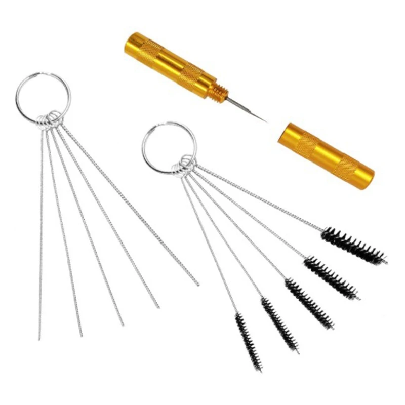 

Airbrush Adapter Set,Fitting Connector Set for Air Compressor & Airbrush Hose with Airbrush Spray Cleaning Repair Tool