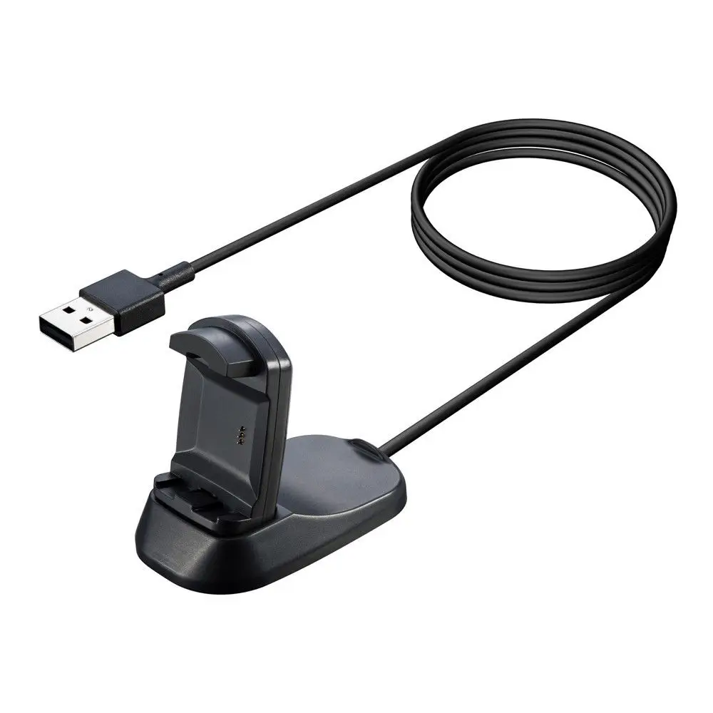 

New Compact With 1M/3.28FT Length Cable Charger Charging Stand Dock Station Cradle Holder for Fitbit Ionic Smart Watch