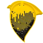 Набор для алмазной вышивки сделай сам, поднос большой емкости с листьями, набор из 2 предметов