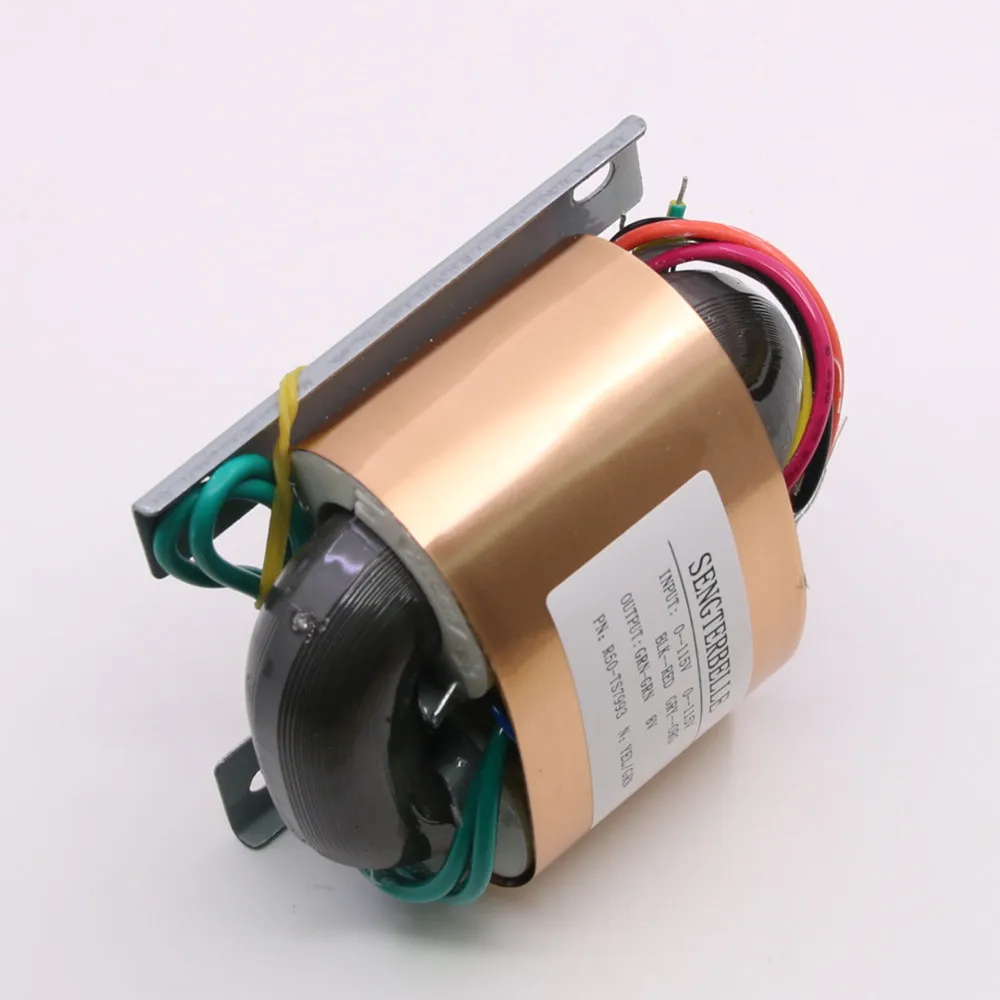 65W R сердечник бескислородный медный трансформатор 65VA выход 8V DAC линейный PSU