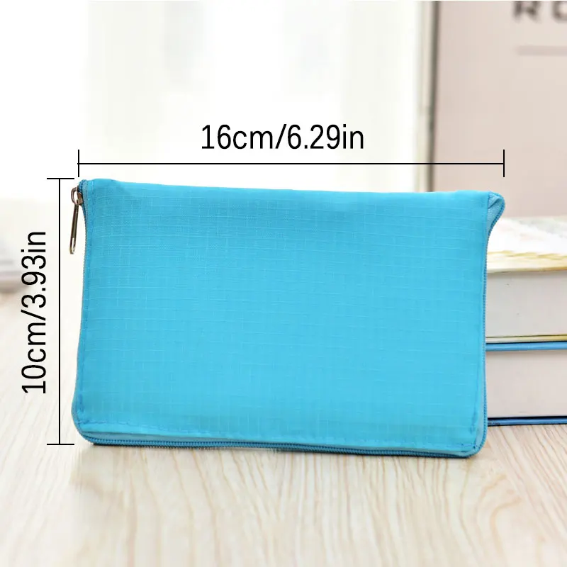 Новая однотонная складная сумка для покупок из ткани Оксфорд экологически