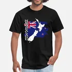 Подарочная футболка с новозеландским веллингтоном, Оклендом, Новая Зеландия, Окленд, Зеландия, Национальный Европейский Флаг, идея подарка, столица разговоров