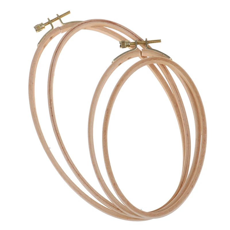 Деревянная бамбуковая рамка для вышивки овальная вышивка обруч кольцо