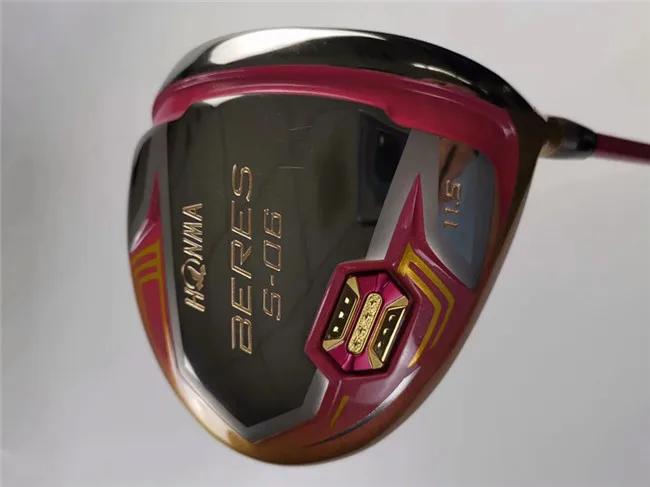 Honma S-06 деревянный набор S06 Golf Woods для женщин гольф-клубов Драйв + Fairway L-Flex