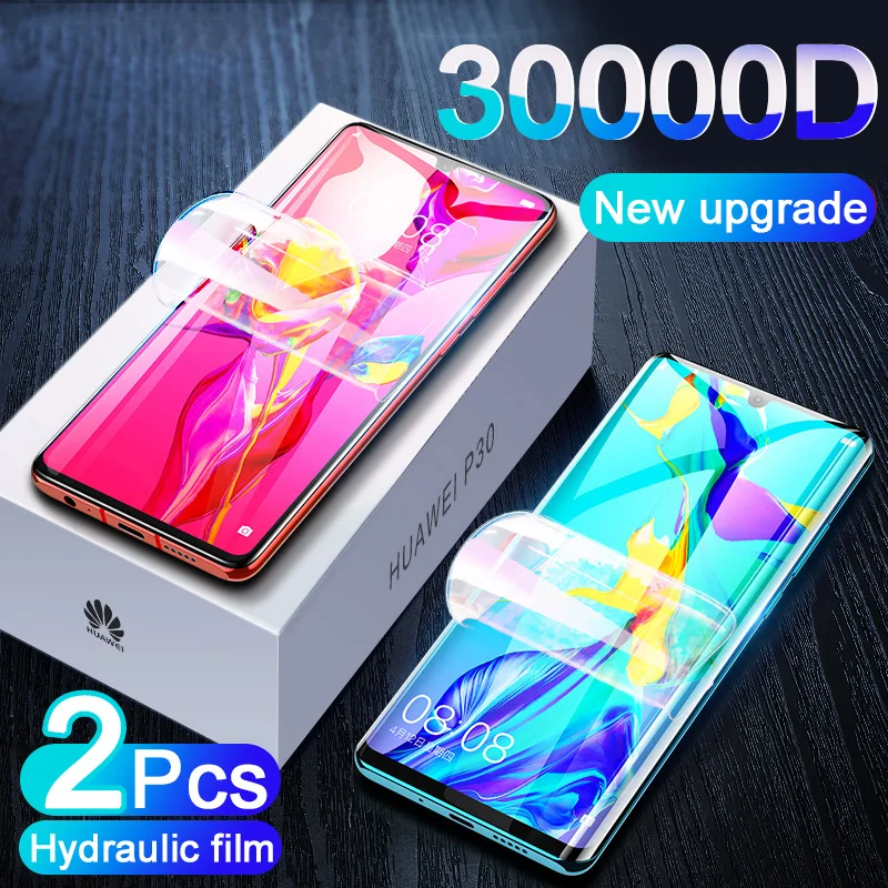 Гидрогелевая пленка для Huawei P30 Pro, P40, P20, P30 Lite, Honor 10, 20 Pro, 9, V9, P Smart 2019 Z, 2 шт. | Мобильные телефоны и аксессуары | АлиЭкспресс