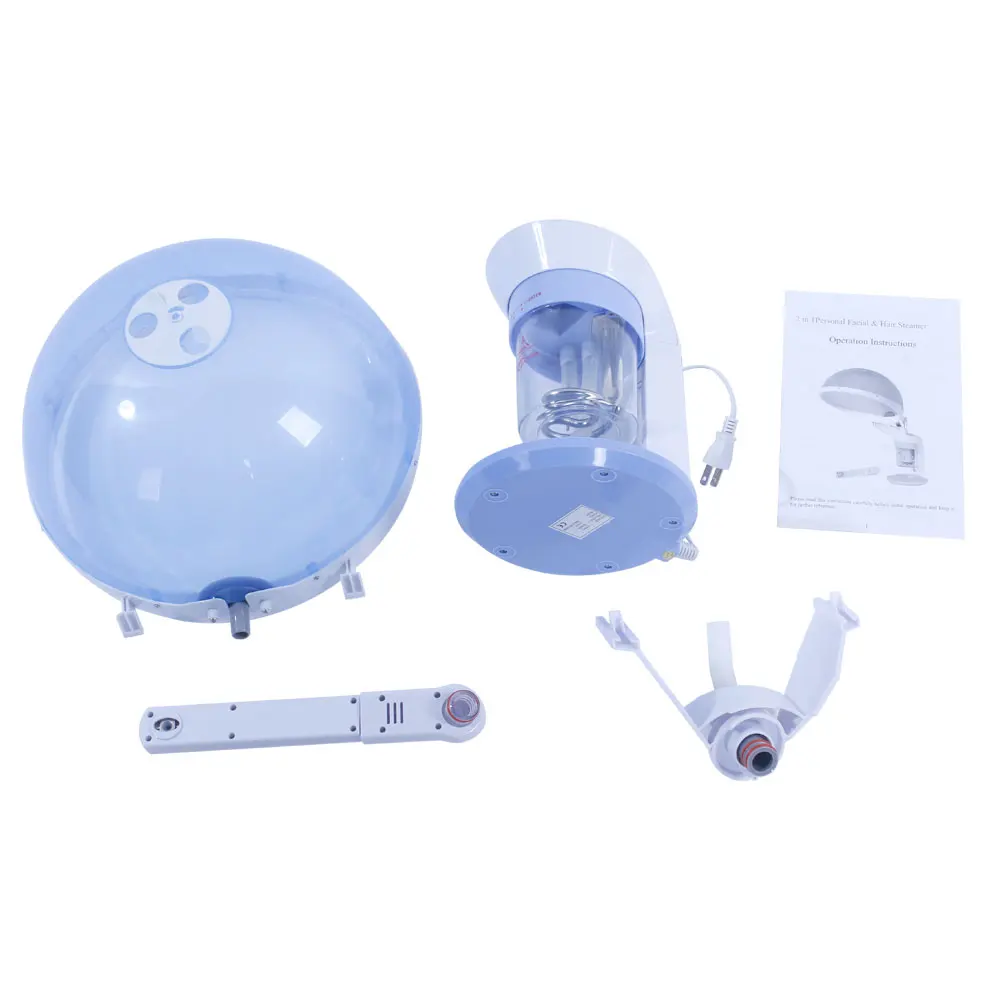 2-in-1 Mini Home Use Single Tube Personal Facial & Hair Steamer Blue US Standard | Мебель