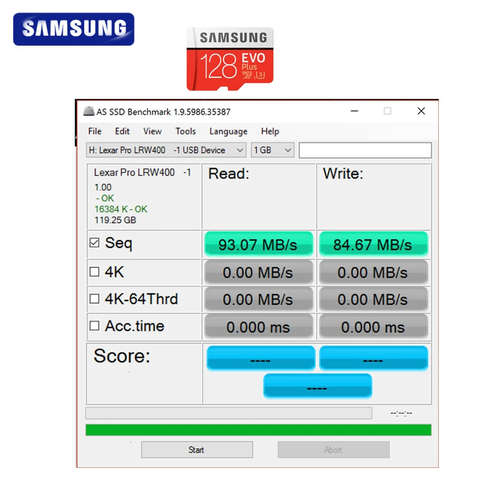 SAMSUNG Micro SD карта памяти класс 10 100% ГБ | Компьютеры и офис