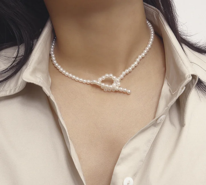 Женское многослойное ожерелье цепочка в стиле хип хоп с имитацией