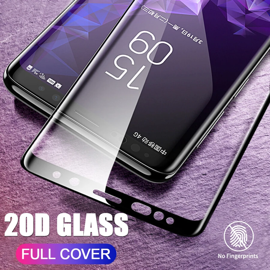 20D полное покрытие изогнутые края закаленное стекло для samsung Galaxy S10 S10e S9 S8 Note 10 Plus Pro 9 8 Защита экрана для A9 A8