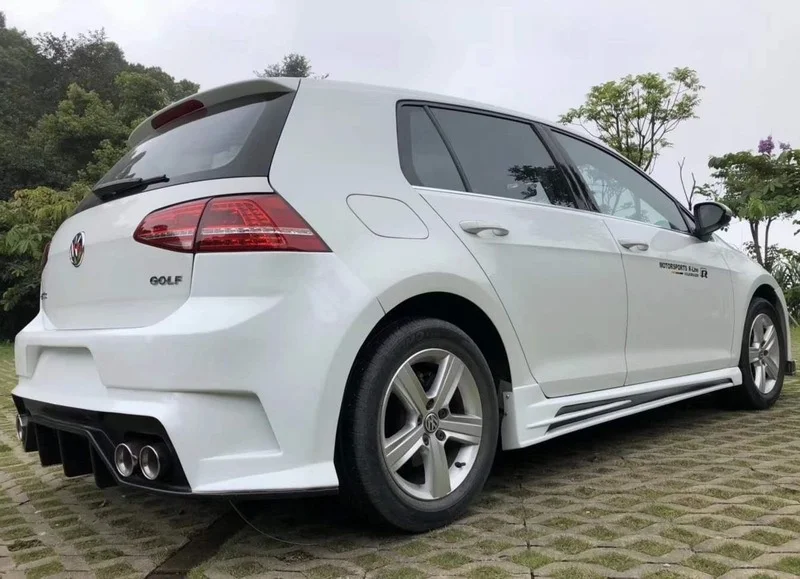 

Applicable to Volkswagen 2014 Golf 7 / 7.5 Generation Refitted Asp Big Surround Front and Rear Bar Side Skirt