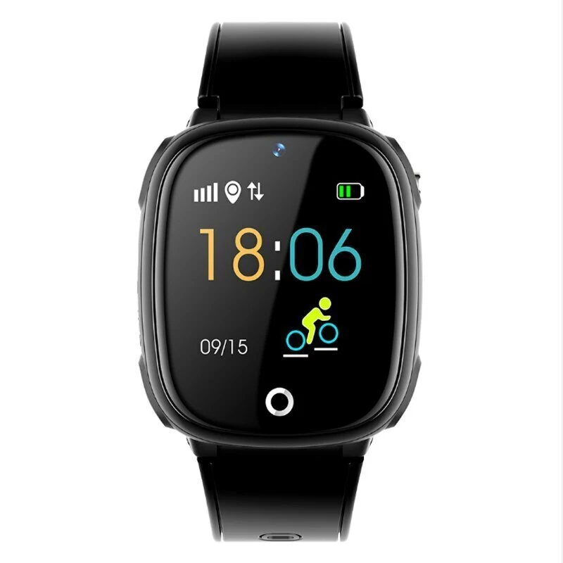 Детские умные часы Smart Baby Watch HW11/ Наручные черные / Умные | Электроника