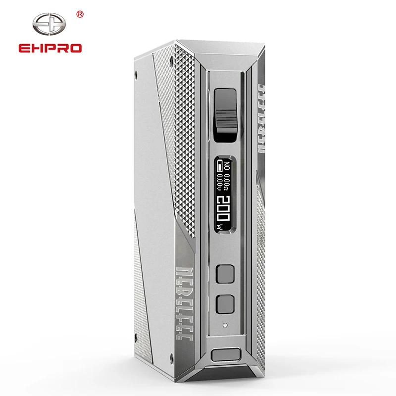 Original Ehpro Cold Steel 200 TC Box MOD with 200W max output By 18650 Battery Mod Vape Vaporizer vs Drag 2/ Aegis Solo |