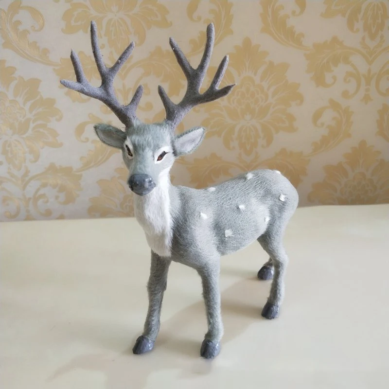 4 стиля игрушечный набор лося игровой домик игрушка World Park Коричневый Олень серый