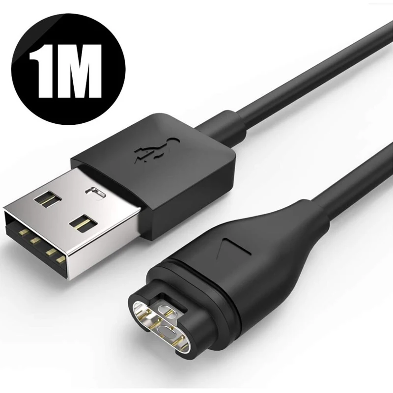 

USB-кабель для зарядки и передачи данных для Garmin Instinct Vivoactive 3/4/4s Vivosport Forerunner 945 935 245 245M 45 45S музыка