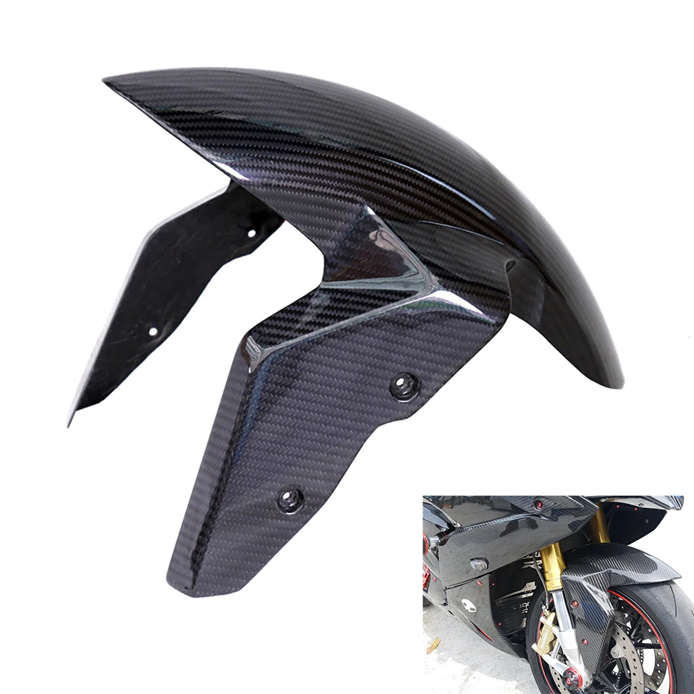 

Для BMW S1000RR S 1000 RR 2009-2014 2015 2016 2017 2018 Мотоцикл углеродного волокна переднее крыло всплеск грязи пыли брызговик