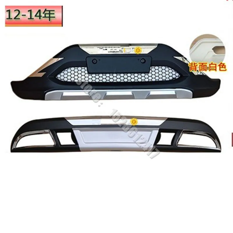 

for Honda cr-v crv 2012-2016 high quality ABS Chrome Front+Rear bumper cover trim Protective bumper Car styling