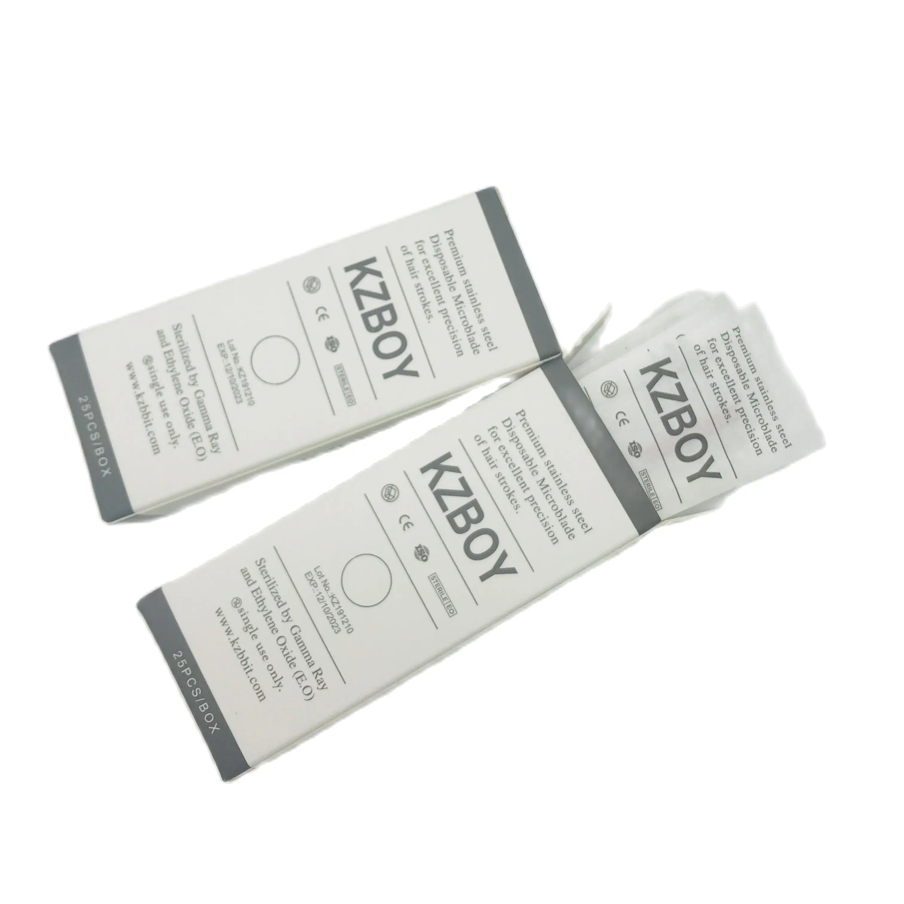 

Flat 0.25mm Microblades 100PCS/Lot Stainless Steel Microblading Needles with Individual Packaging