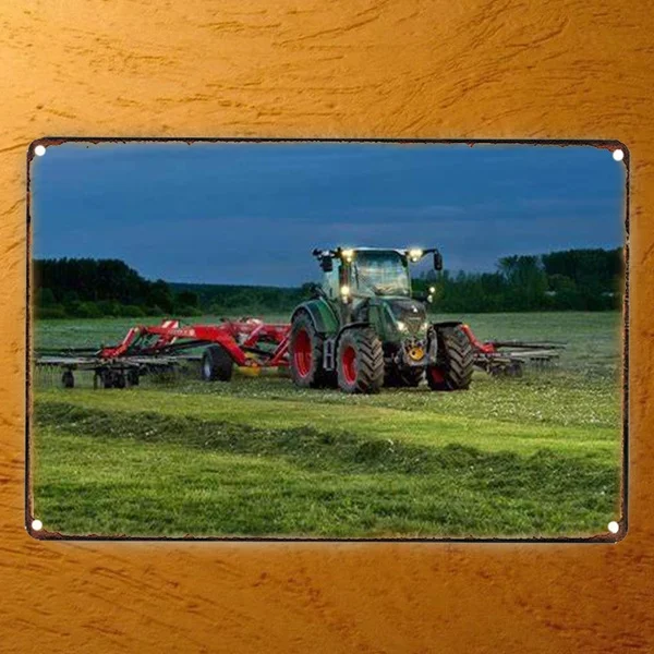 

Tractor Metal Tin Sign Wall Posters Home Crafts DIY Decor Coffee Bar Decor Wall Decoration
